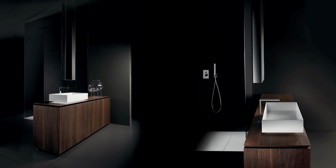 Комбинация ванной комнаты P104 в отделке Step 63 Milltek/Rovere Termocotto MILLDUE PURO PURO104 - Вид №8