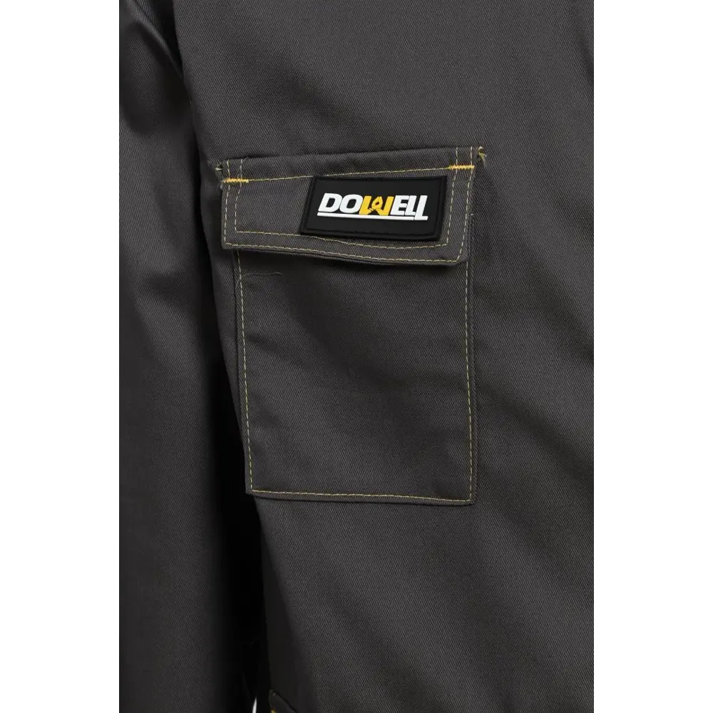 Рабочая куртка DOWELL BASIC - защита и комфорт в темно-сером цвете 89343026 STLM-1438863 - Вид №3