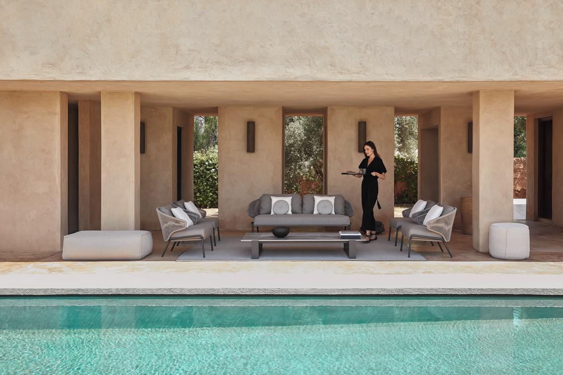 MNST16 1 мест. кресло лава бронза Manutti Radius - Вид №3