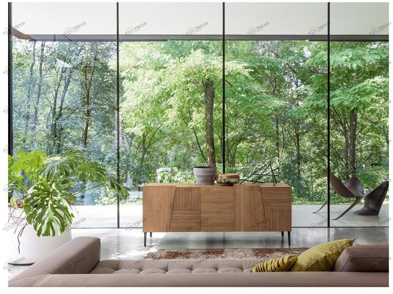 Devina Nais Комод с распашными дверцами и ящиками из массива дерева Zero.16 sun-id-1371618