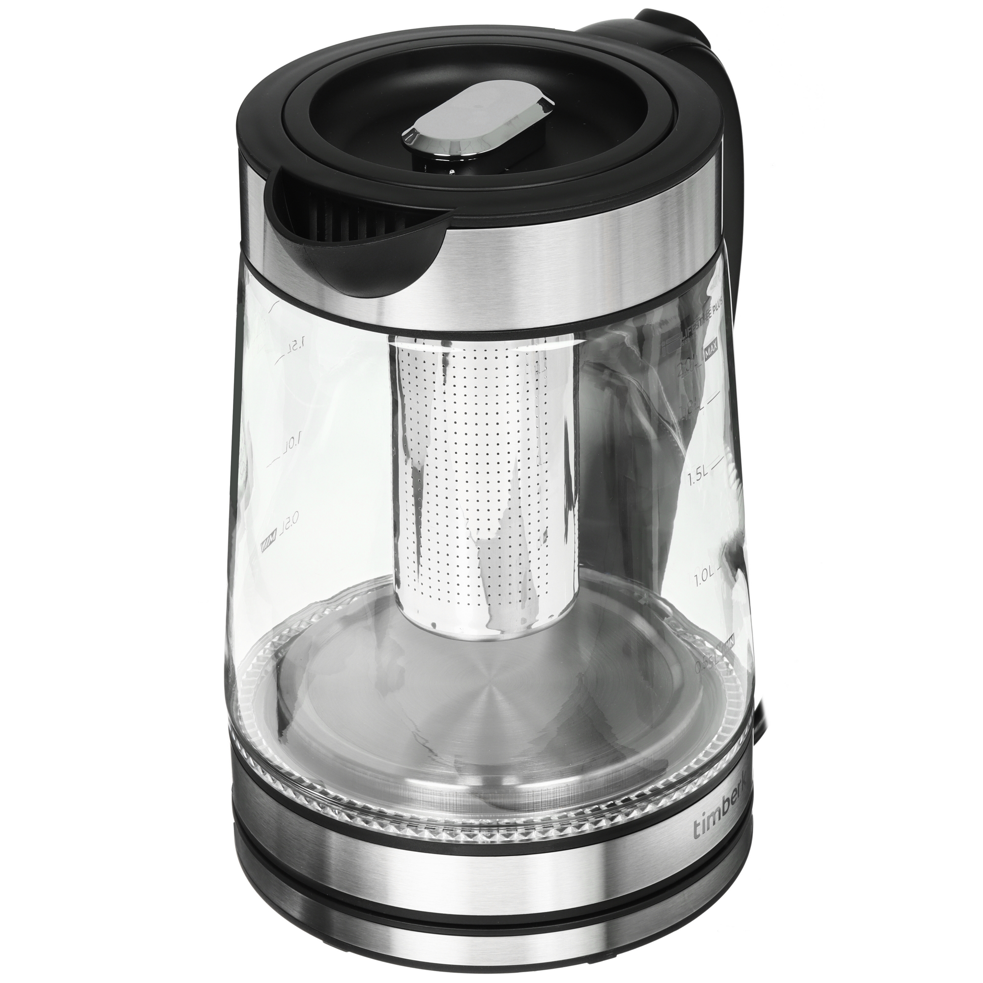 9091196 Электрочайник Timberk T-EK27G01 черный STDN-0084321 - Вид №4