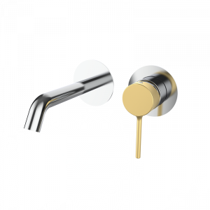 47535407 PREMIUM Хром Встроенный Умывальник Смеситель Хромированное Золото GRB MIXERS