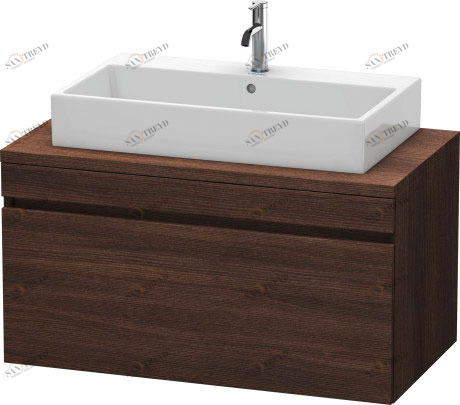 DS531405353 DuraStyle Тумбочка для консоли Каштан темный, декор Duravit
