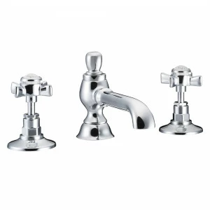 Traditional bathrooms АНГЛИЯ Смеситель для раковины на 3 отверстия ЛАНГЛИ Tb490.414.bn