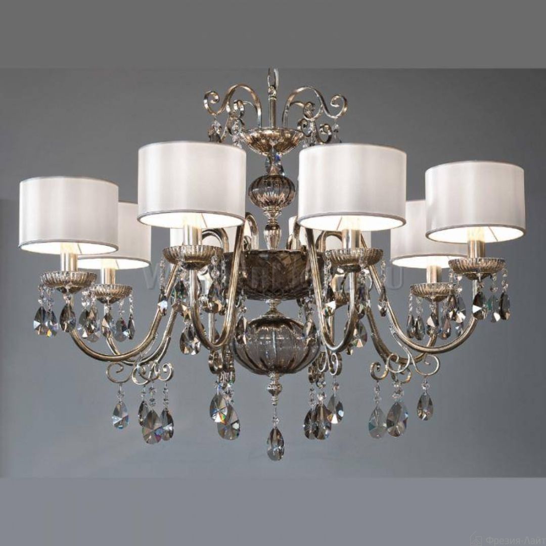 Masiero ANTIKA 8 P16 with smoked glass P17 люстра подвесная 114581