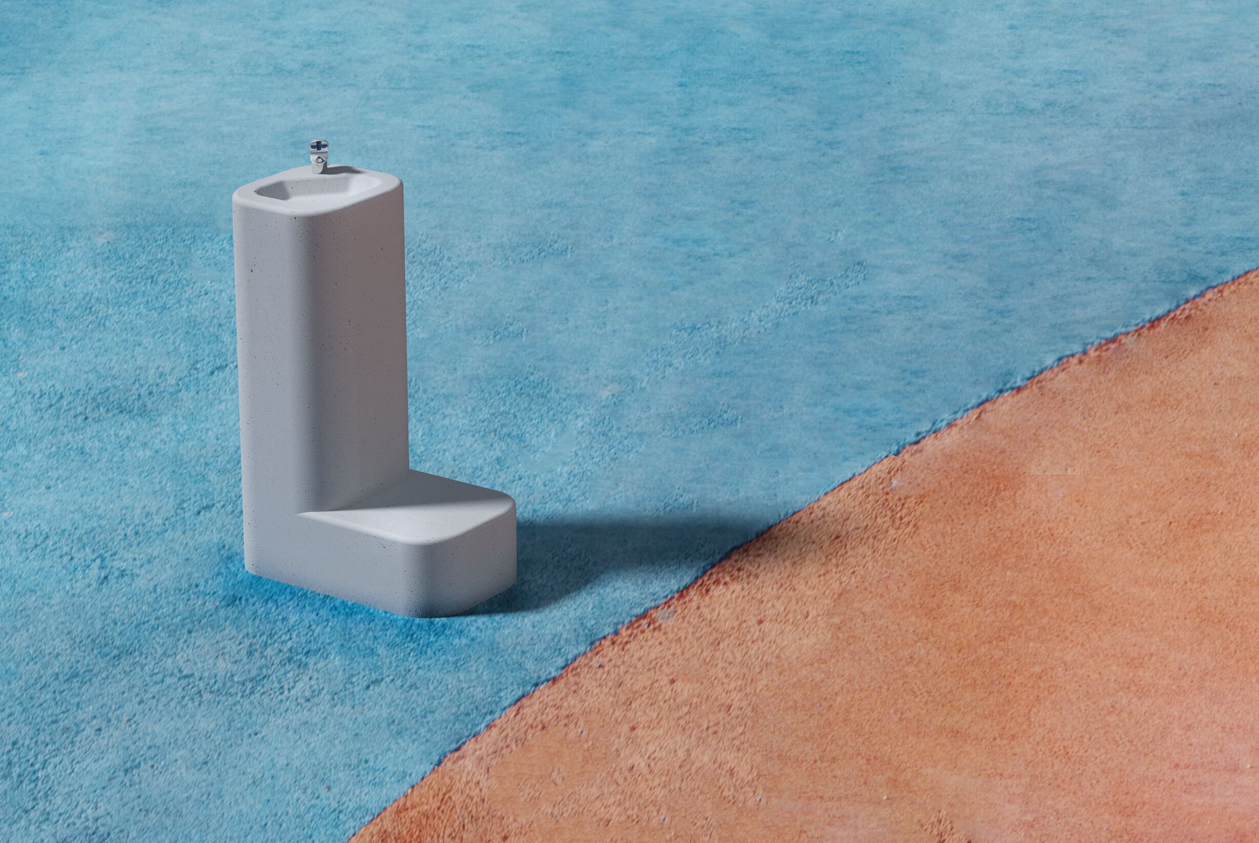 Fibrorinforced бетонный пол фонтан SIT Детская ARCH-00124128 - Вид №3