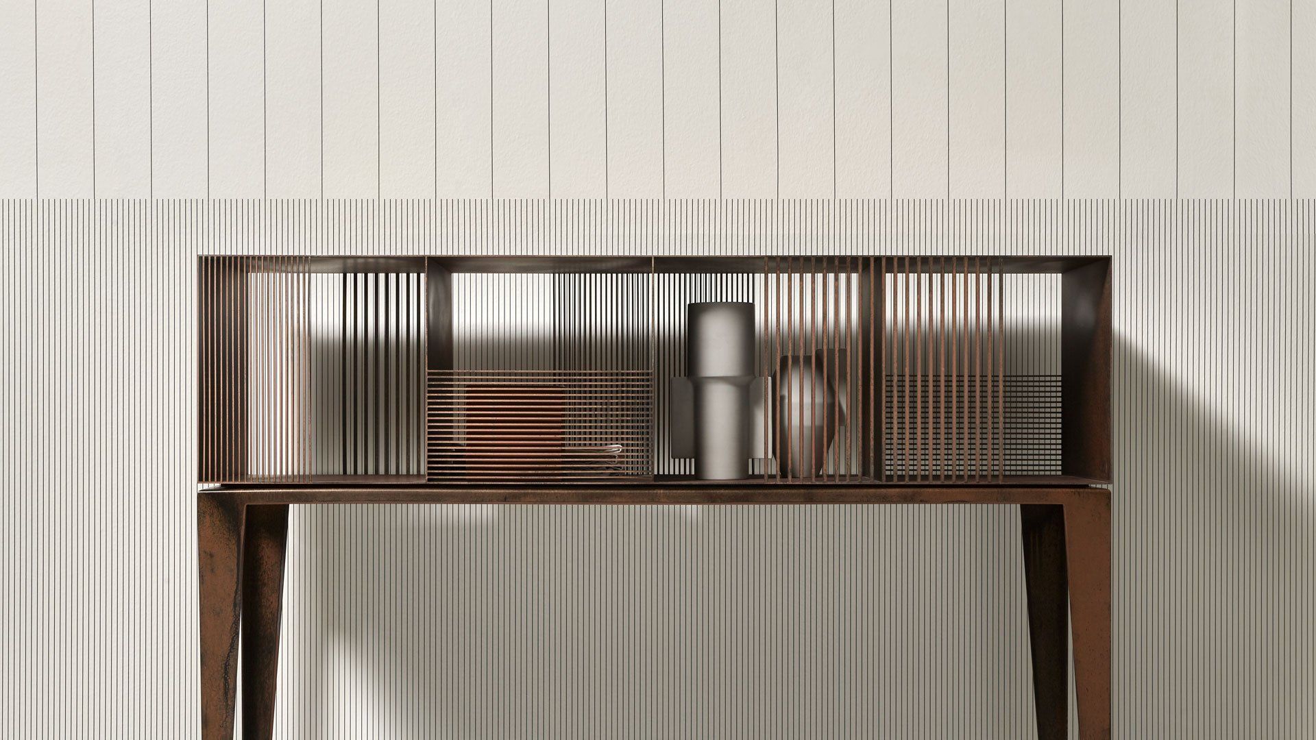 Металлическая прямоугольная консоль Antoniolupi Tramato ARCH-00063468 - Вид №3