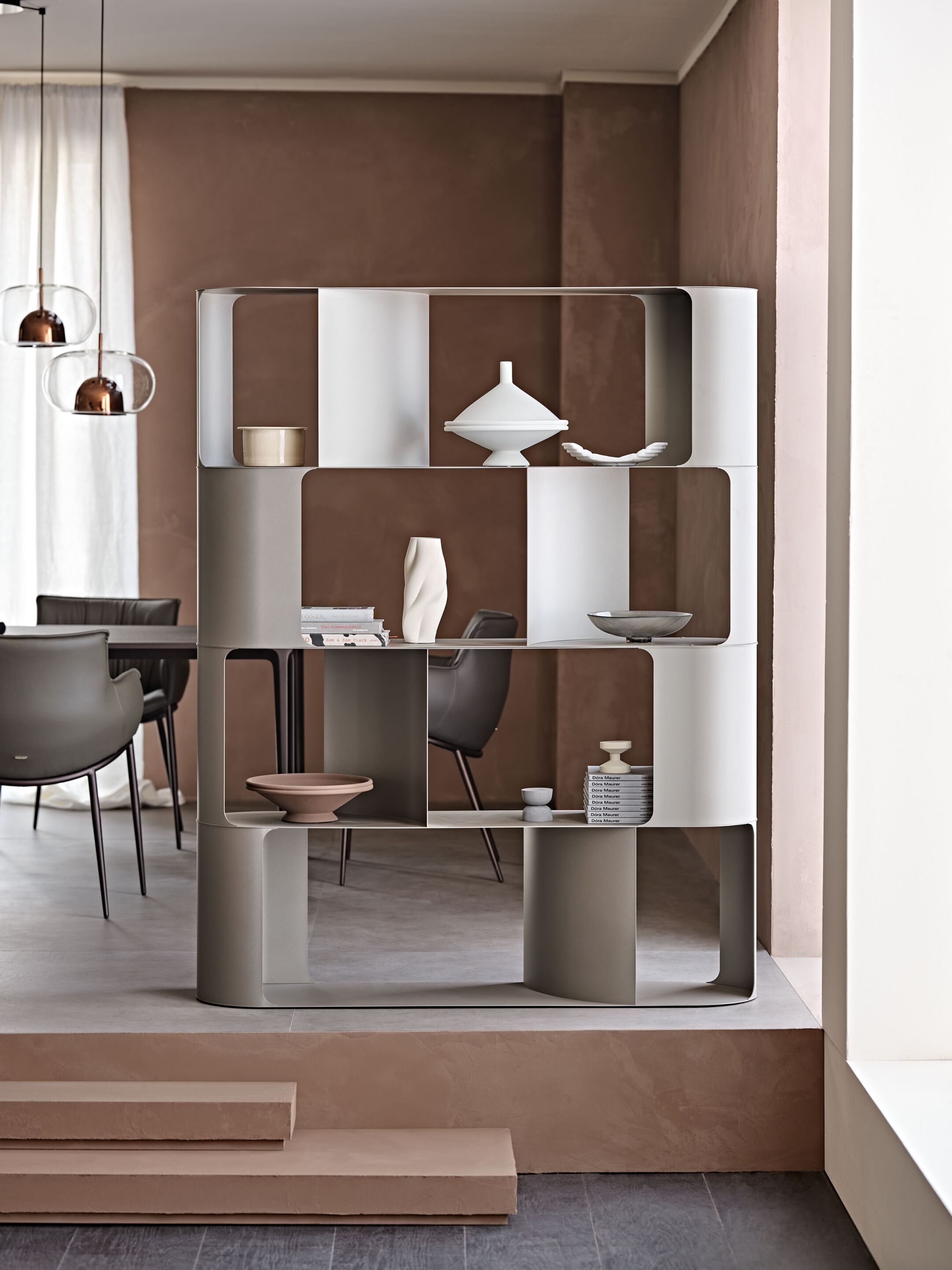 Двухсторонний книжный шкаф Cattelan italia FULHAM ARCH-00112741 - Вид №7