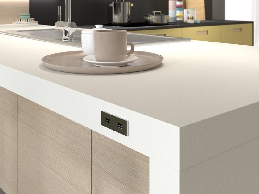 ASA PLASTICI Выдвижная электрическая розетка с usb Versalogic sun-id-1459444 - Вид №5