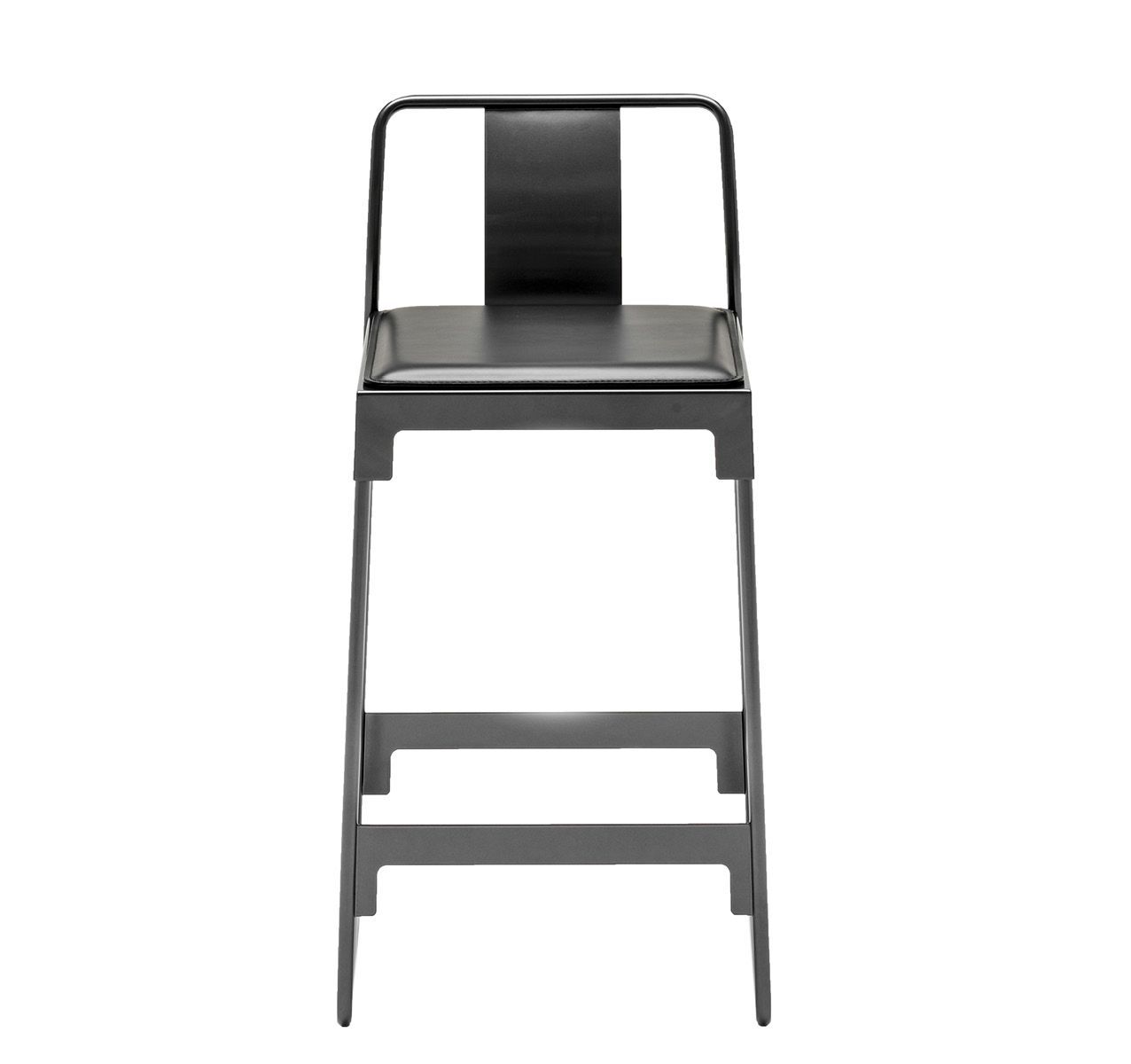 Высокий стальной стул с порошковым покрытием со спинкой Driade Mingx ARCH-00066339 - Вид №3