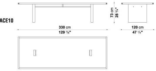 B&B Italia Project Прямоугольный письменный стол из дерева Ac executive sun-id-1384199 - Вид №26
