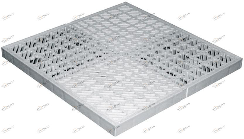 First Corporation Решетка радиатора автомобиля с защитой от пяток из противоударного ПВХ First plast Sgd55g