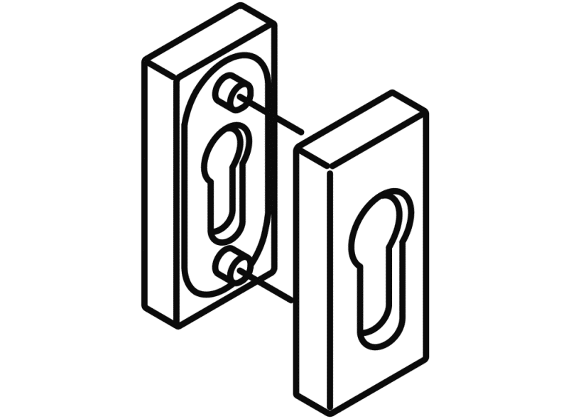318XAKN розетка для ключей HEWI System 100 | Edelstahl  - Вид №3