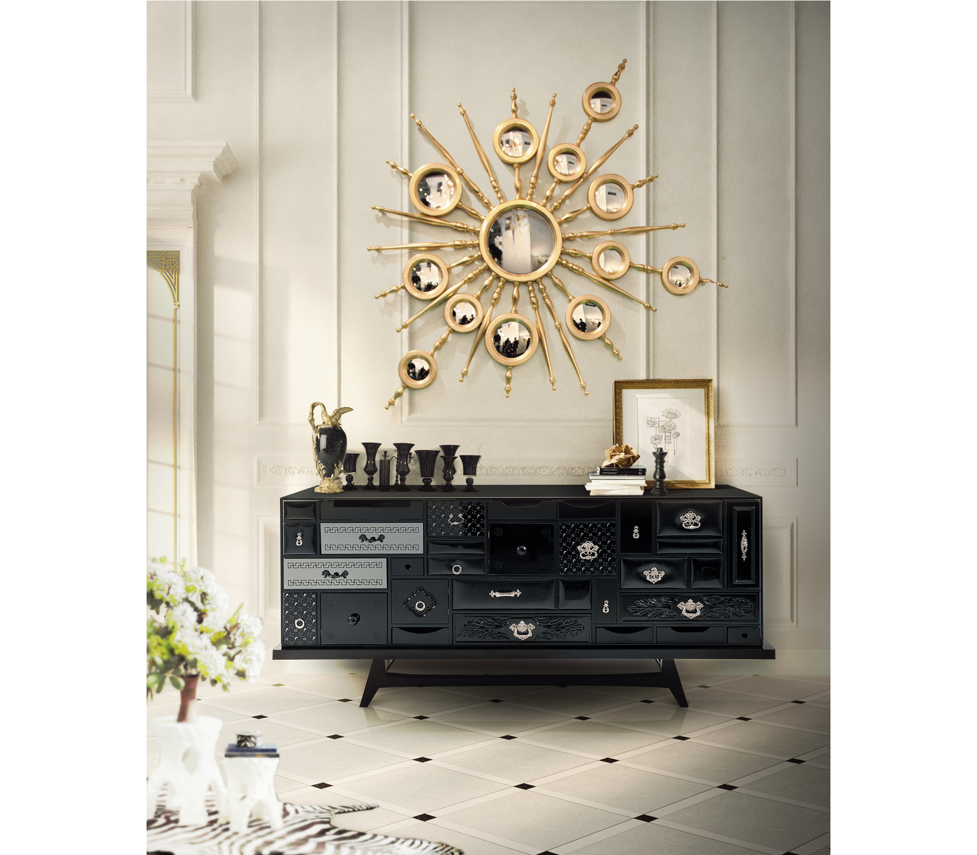 0-151 Зеркало Аполлона Boca Do Lobo  - Вид №7