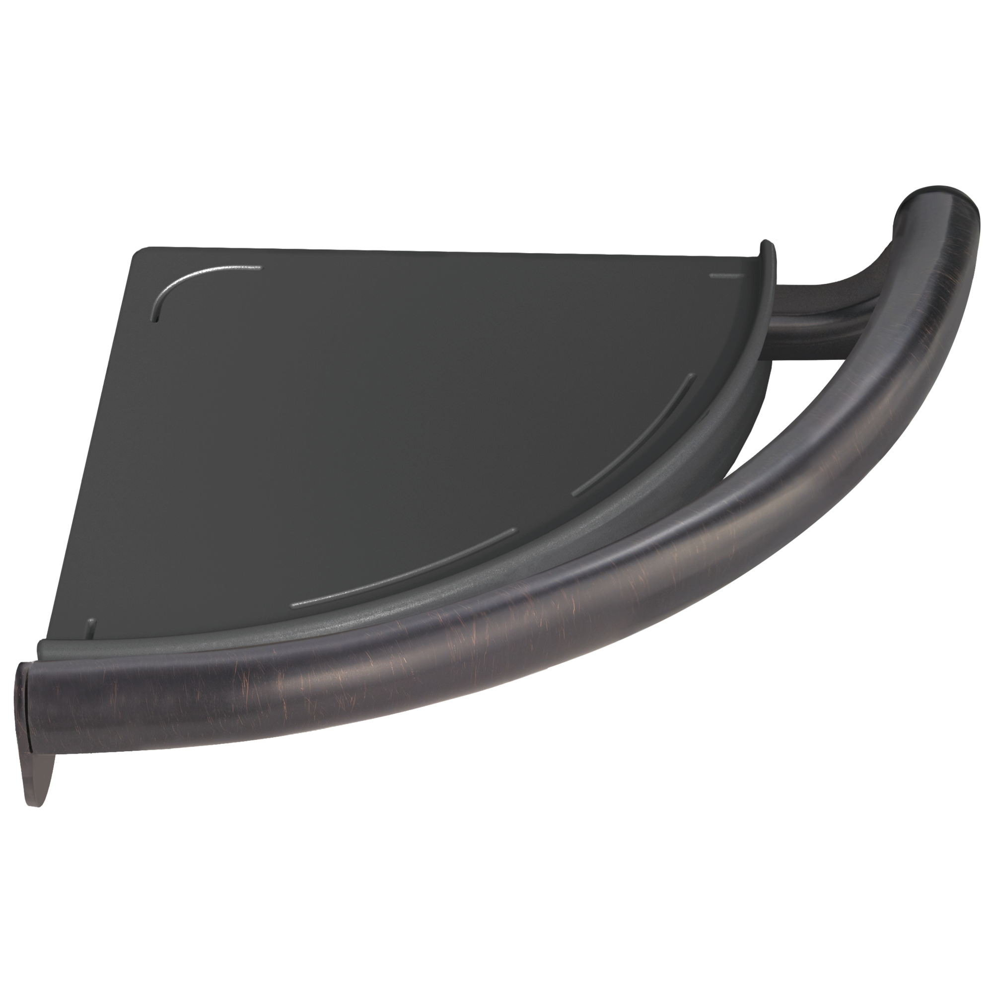 41516-RB Современная угловая полка с вспомогательной планкой Delta Faucet Décor Assist Венецианская бронза 