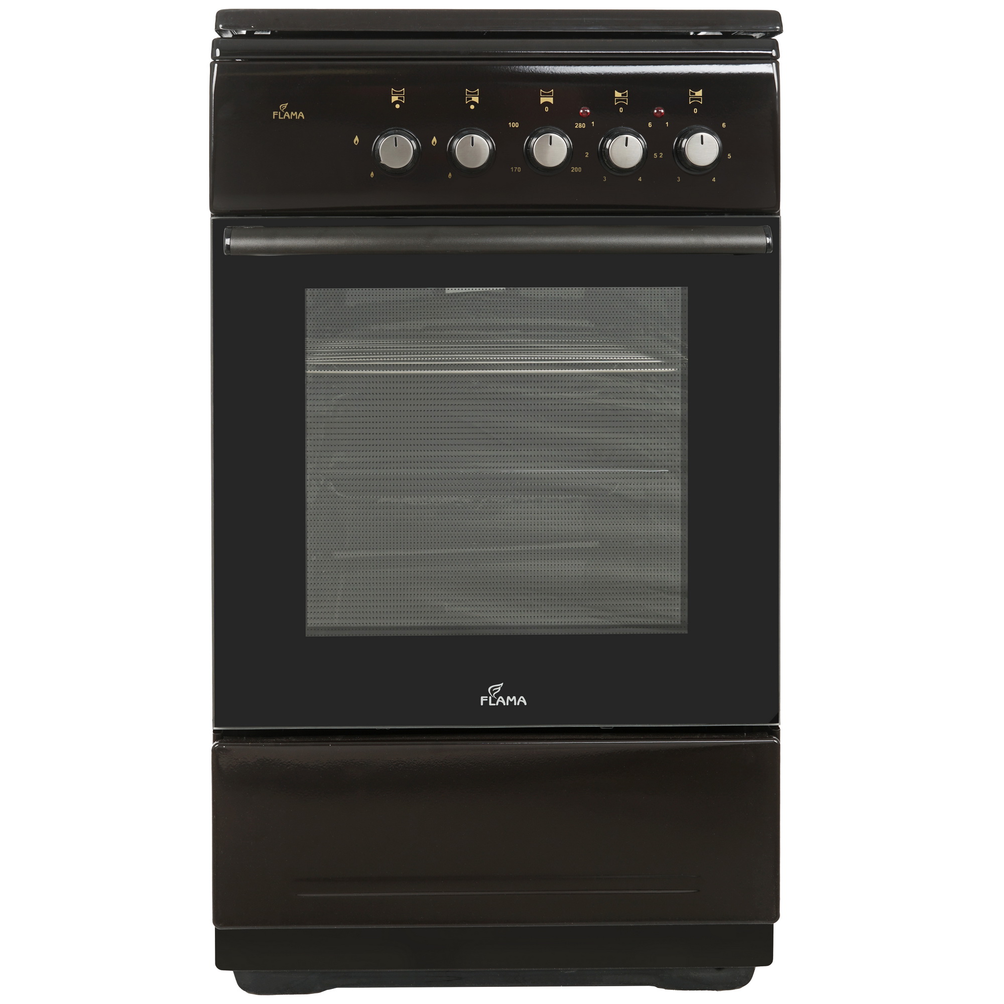 5305307 Комбинированная плита Flama L FK 2212 коричневый Flama group STDN-0120211