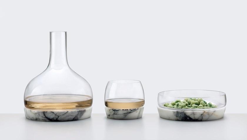 NUDE Хрустальный графин с мраморным основанием Chill sun-id-1496936 - Вид №4