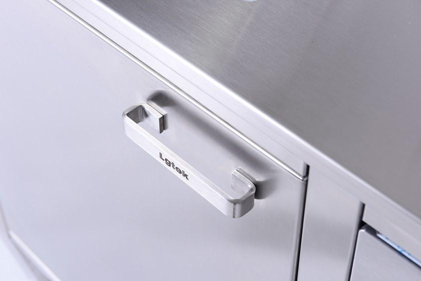 Lgtek Кухня из нержавеющей стали и дерева Window sun-id-1388816 - Вид №10