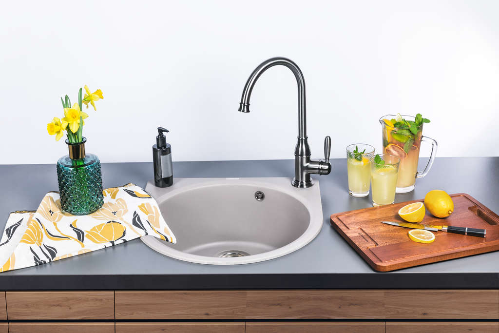 Кухонная мойка Akegata 51 BL OMOIKIRI 4993758 - Вид №2