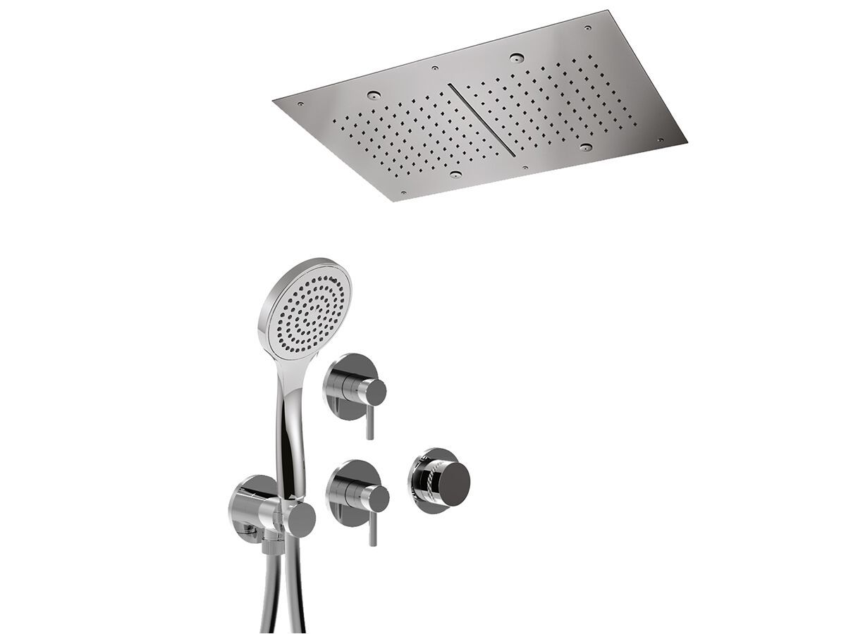 Набор для душа с ручным душем Rubinetteria Giulini MyRing Deluxe ARCH-00149314 - Вид №1