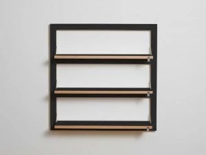 AMBIVALENZ Книжный шкаф офисный из фанеры Fläpps shelf 80×80-3 Fl080003