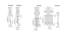 Металлический подвесной светильник