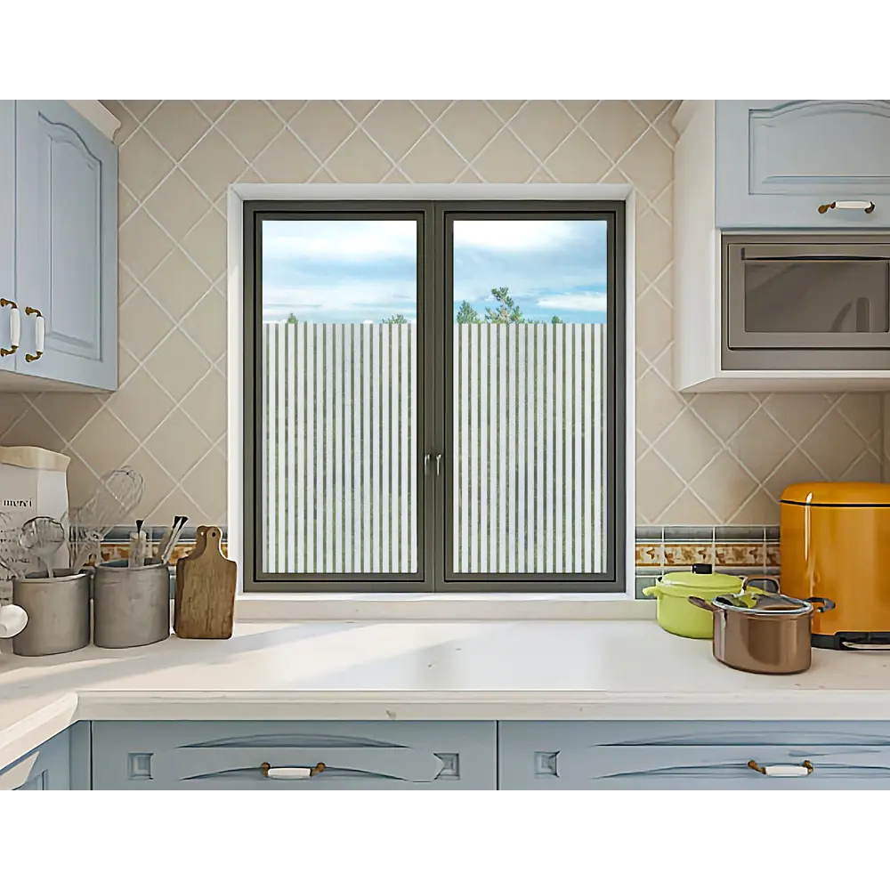INSPIRE Электростатическая пленка Витраж Жалюзи для окон 45x200 см 89372084 STLM-1564281 - Вид №2