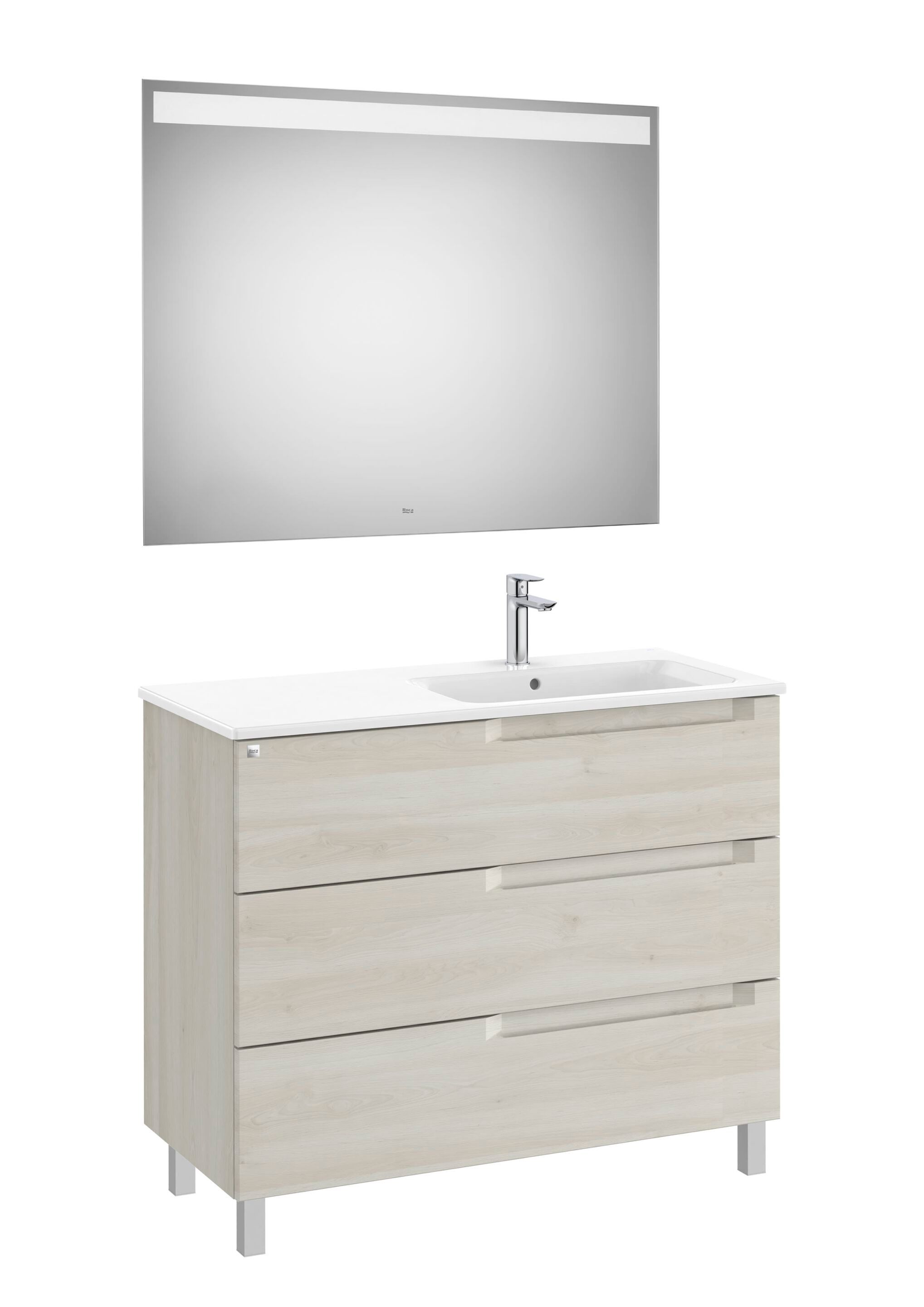 Деревянный напольный умывальник с зеркалом Roca Aleyda ARCH-00106137 - Вид №27