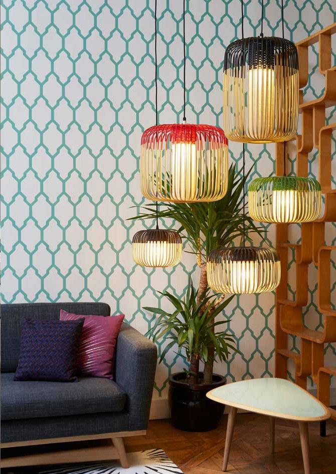 Forestier Подвесной светильник из бамбука Bamboo light sun-id-1361938 - Вид №6