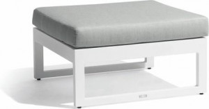 MNST685 Табурет для ног средний белый glw Manutti Fuse