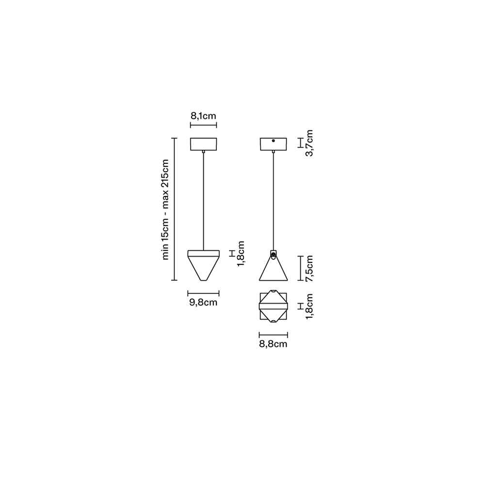 Подвесной светильник F41A0111 от Fabbian FABBIAN ДИЗАЙНЕРСКИЕ 242761 Прозрачный;стальной  - Вид №8