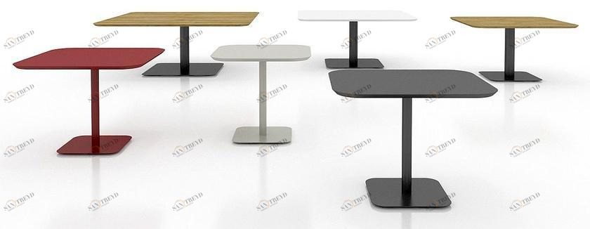 Tuna Ofis Квадратный металлический журнальный столик sun-id-1455816