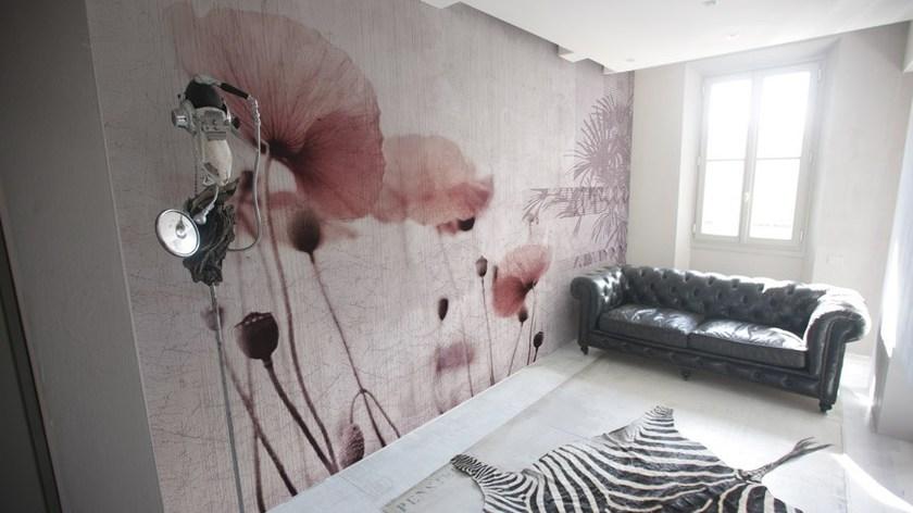 GLAMORA Виниловые обои с цветочными мотивами White sun-id-1388174 - Вид №1