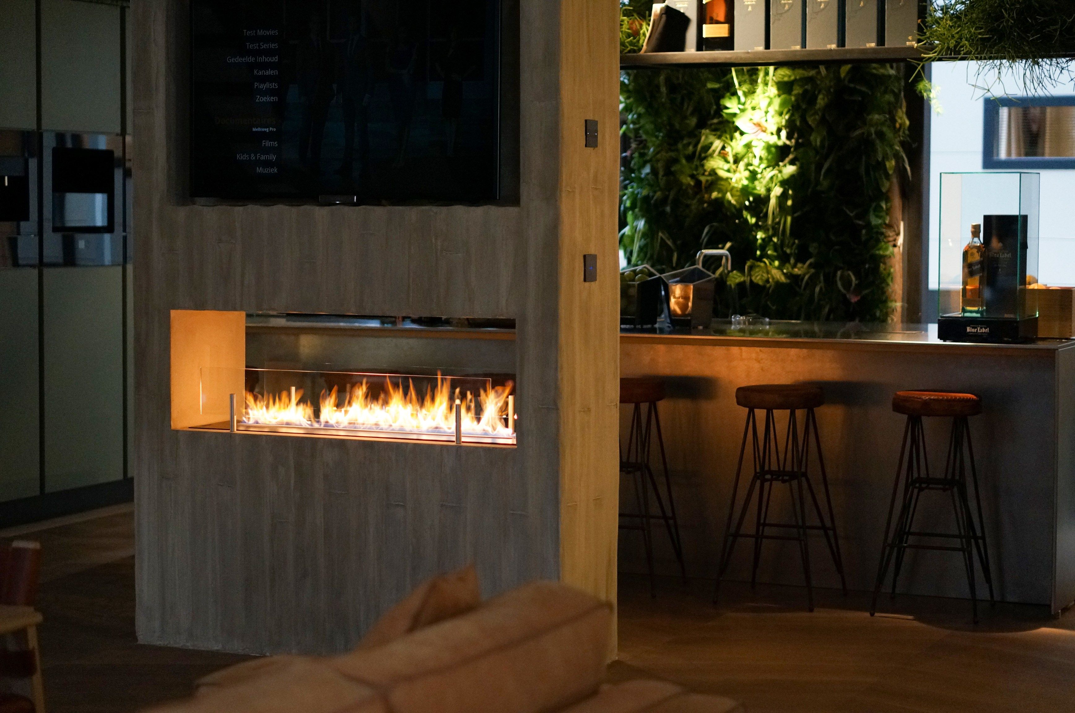 Встроенный камин, Управляемый Wi - Fi и дистанционным управлением Planika Architects line ARCH-00032988 - Вид №26