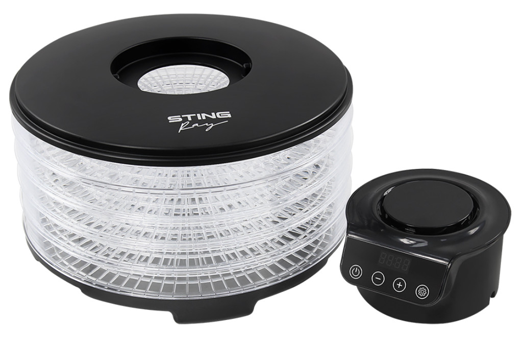 9213220 Сушилка для овощей и фруктов Stingray ST-FD712A черный STDN-0033999 - Вид №5