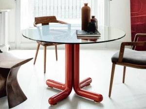 Porada Круглый хрустальный стол Eighteen