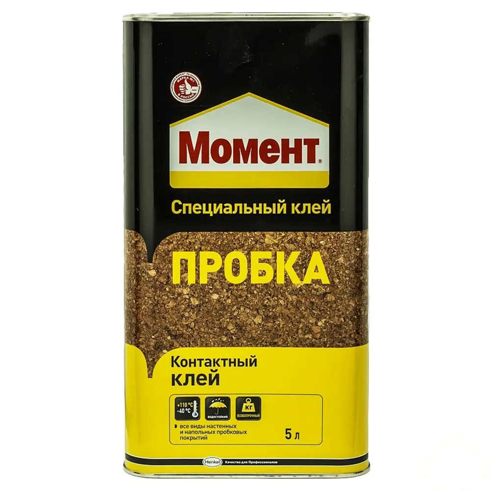 Клей специальный Момент Пробка, 5 л 12293496 STLM-2032900 Santreyd 