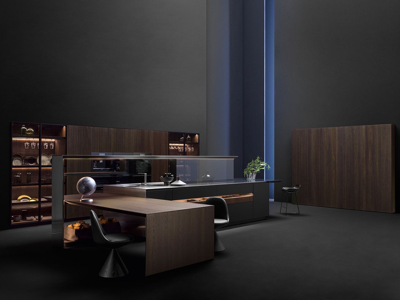 Встроенная кухня с островом Arrital Nautila ARCH-00078778 - Вид №3