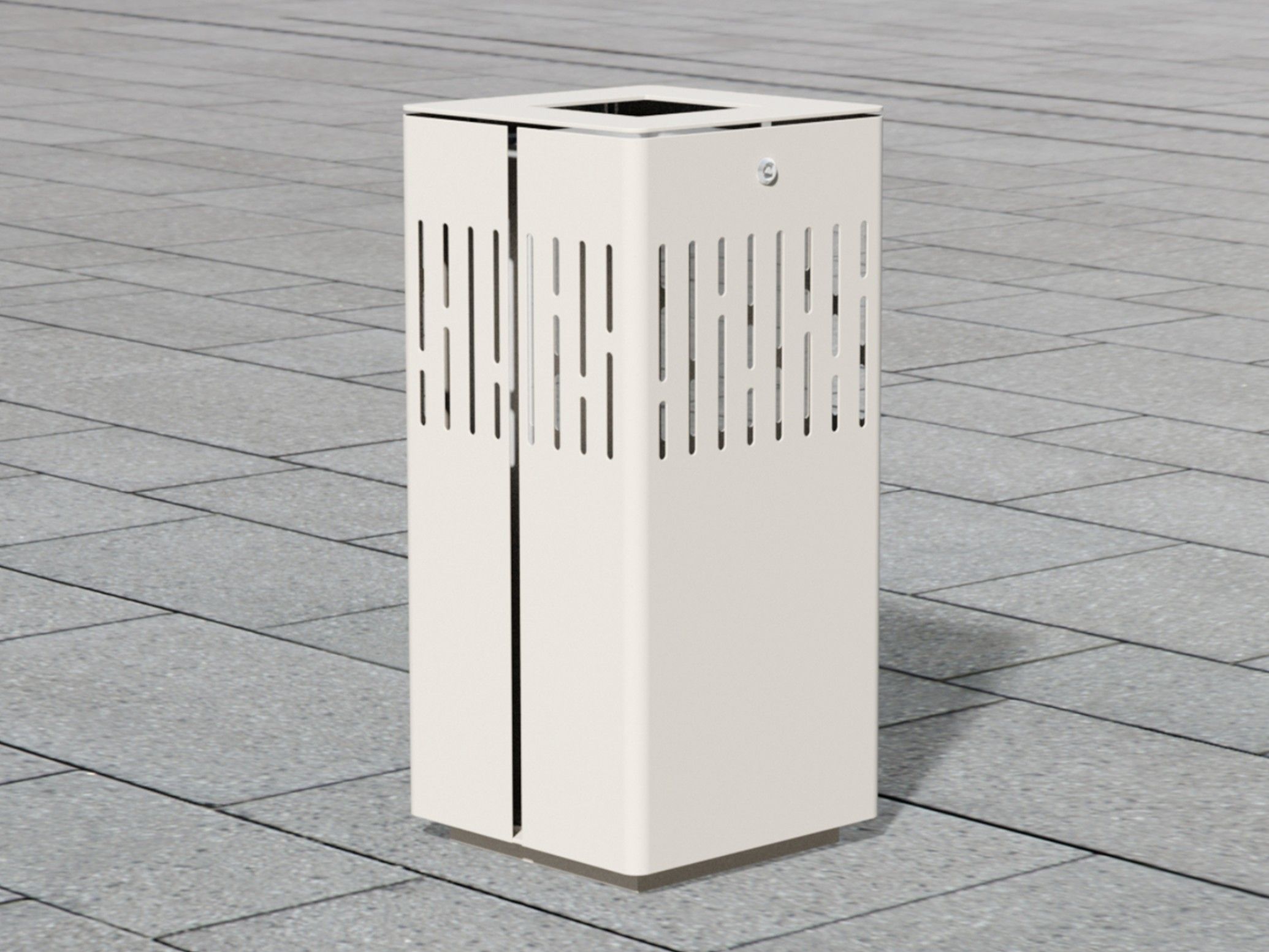 Нержавеющая сталь открытый мусорный бак BENKERT BANKE мусорное ведро ARCH-00054214 - Вид №1