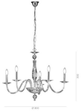 Rossini Illuminazione Хрустальная люстра  Ama002  - Вид №1