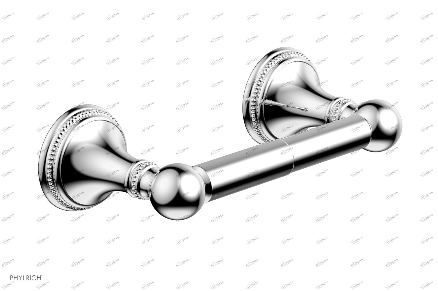 Держатель туалетной бумаги BEADED Phylrich  207-73-026 Хромированный 