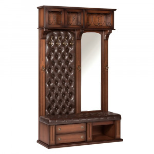 11358 Прихожая Тауэр Гранд 4 Орех Шоколад BOGACHO