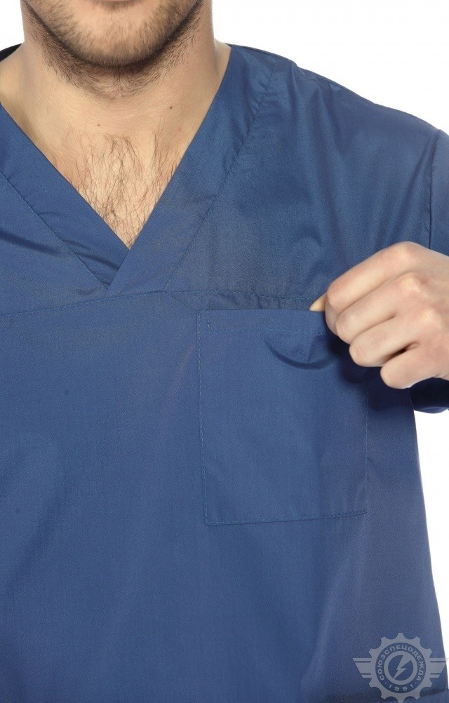 66168 Костюм "Спец" василек  Медицинская одежда  размер 60-62/170-176 Спецодежда  - Вид №11