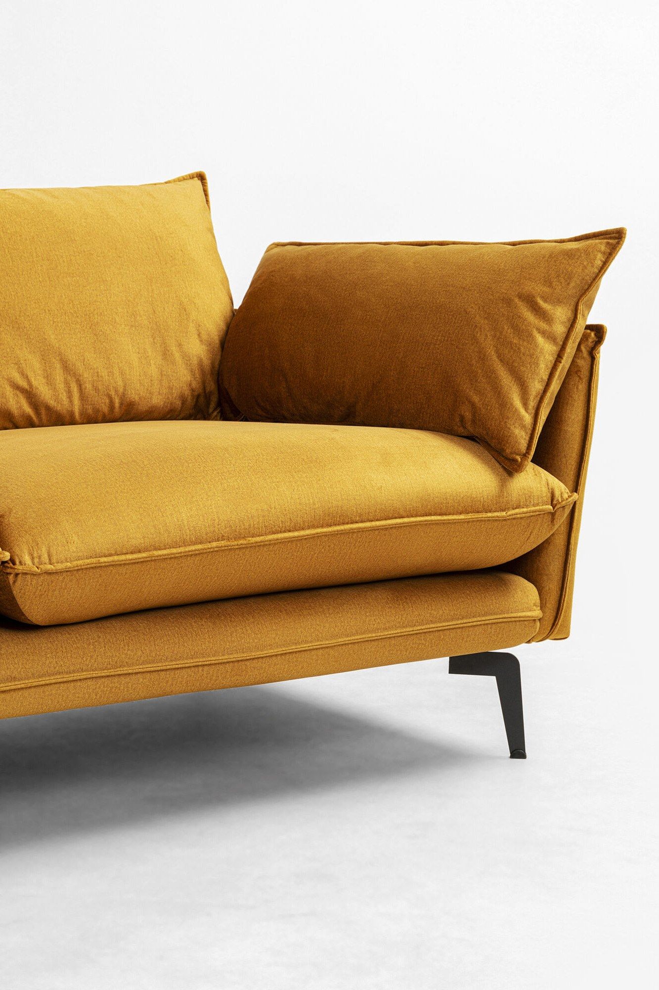 3-местный тканевый диван с полуостровом KARE Design MONZA ARCH-00014265 - Вид №5