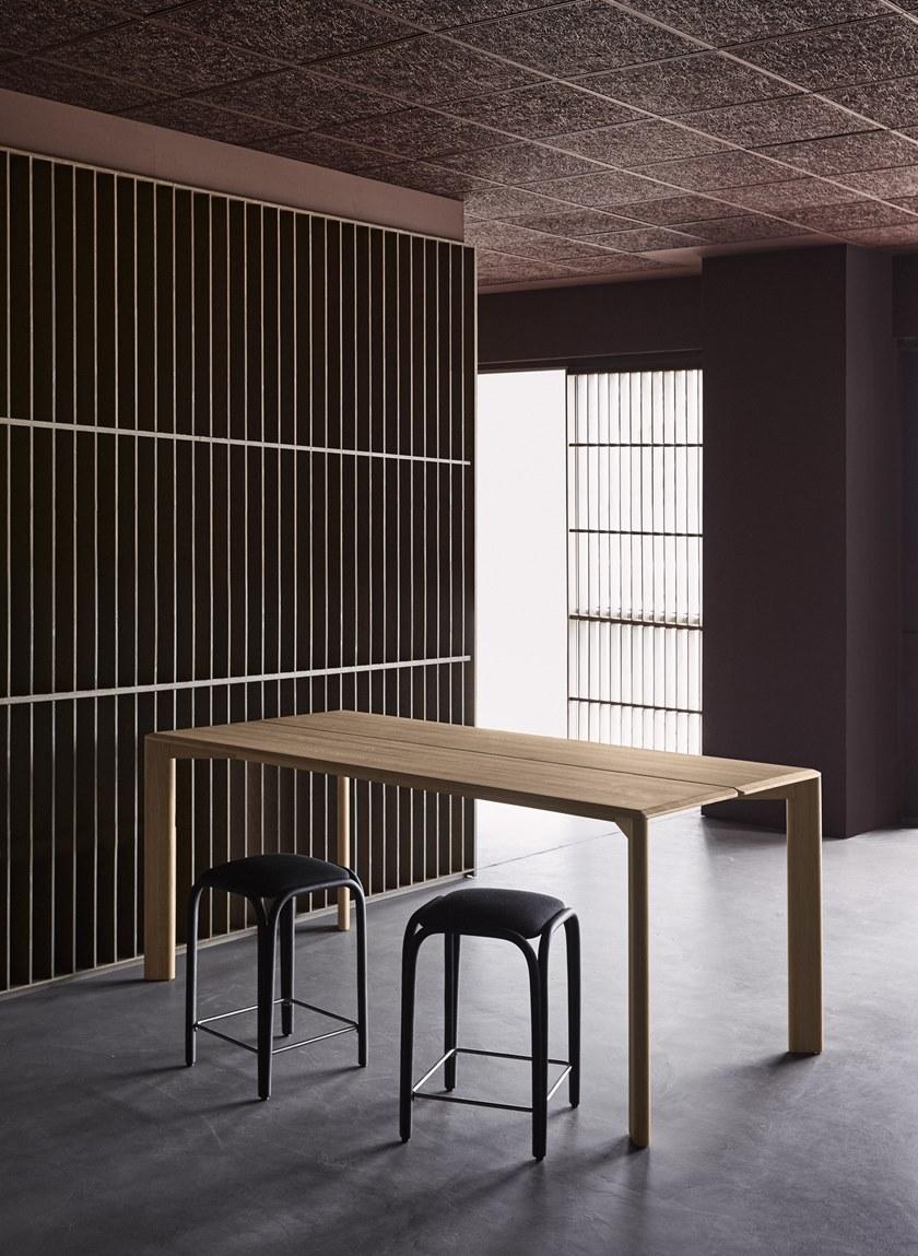 EXPORMIM Высокий табурет из ротанга со встроенной подушкой Fontal T019 u / t018 u - Вид №6