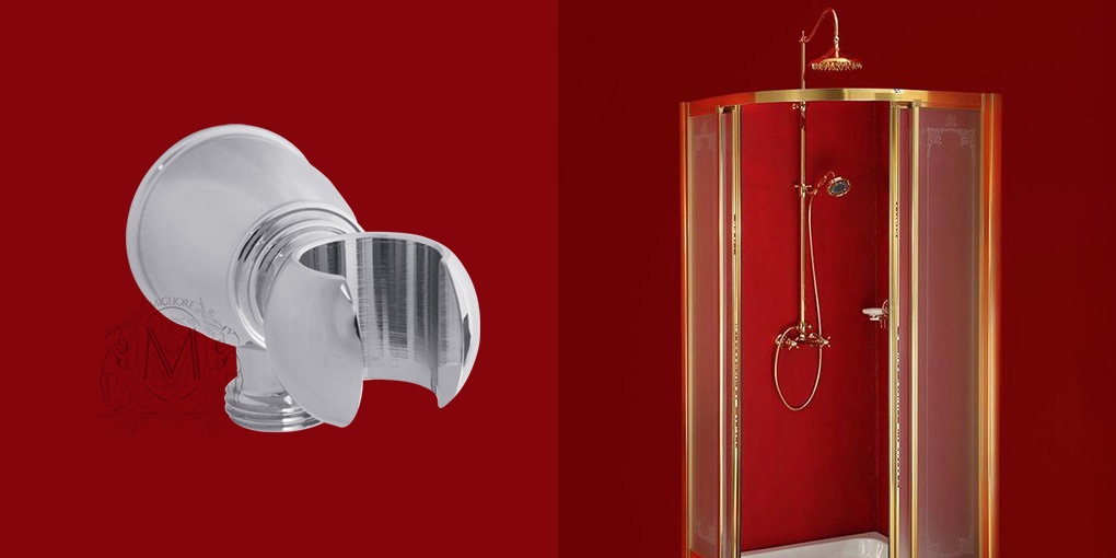 Шланговое подсоединение с держателем MIGLIORE Ricambi ML.RIC-31.113.BR, бронза  - Вид №1