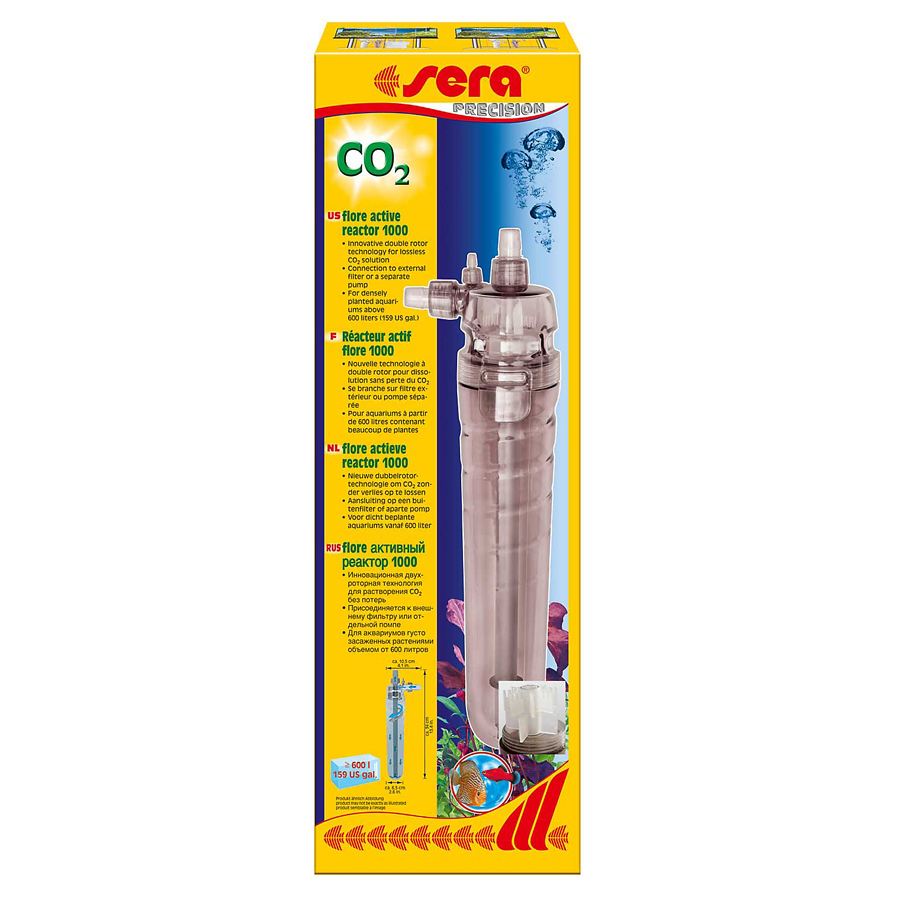 ПР0025166 Активный реактор Flore CO2 1000 (S8058) SERA 