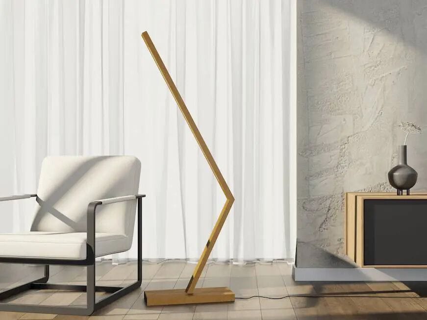 Деревянный торшер Radis BOW ARCH-00122590 - Вид №3