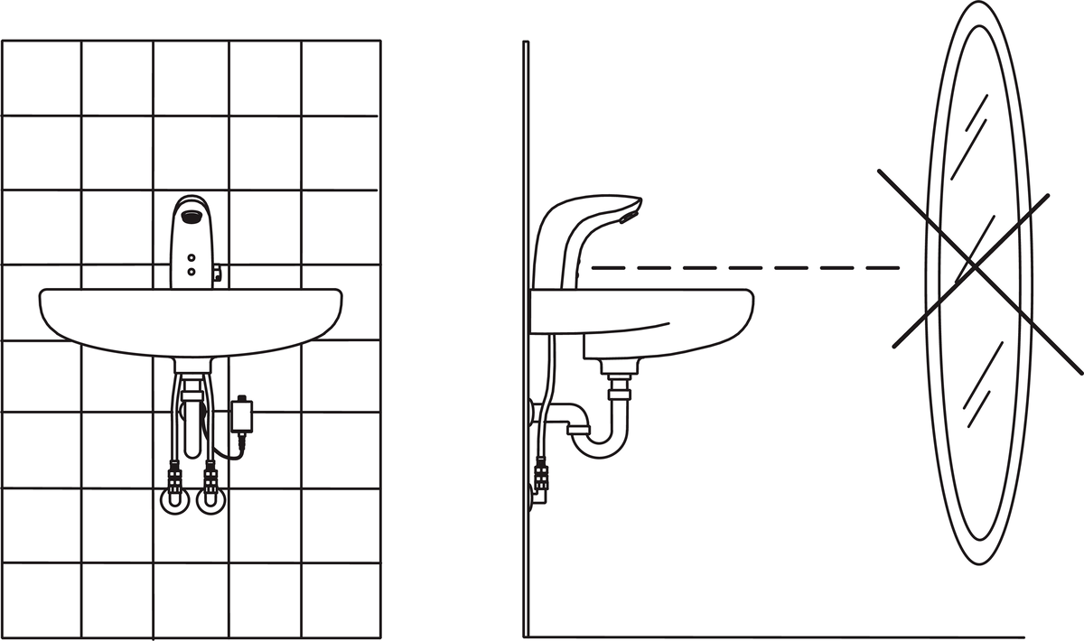 Oras 6150F Смеситель для умывальника, 6 V 6150F Electra Хром  - Вид №3