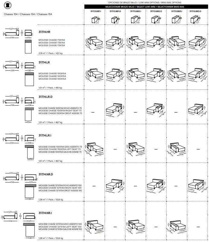 Sancal 2-х местный кожаный диван Mousse sun-id-1458871 - Вид №12